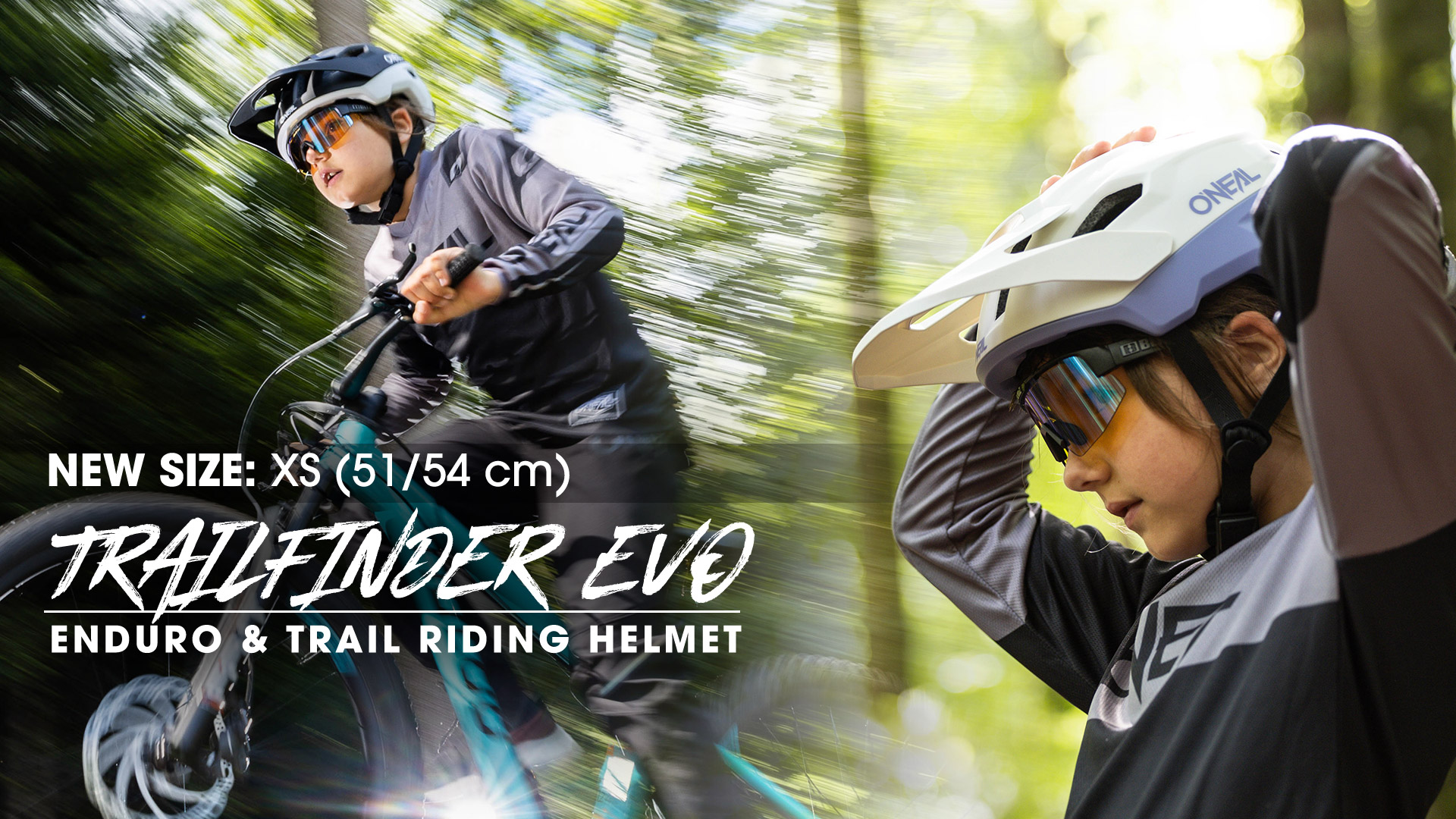 TRAILFINDER EVO Helmet available in size XS!