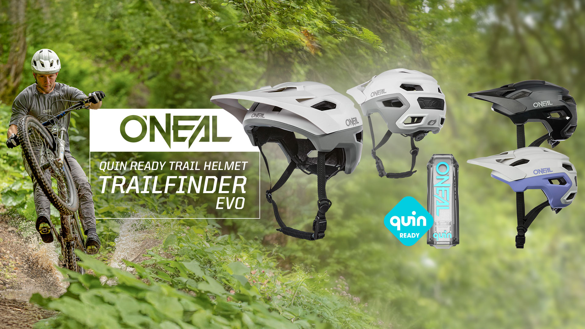 TRAILFINDER EVO Helmet – QUIN Ready